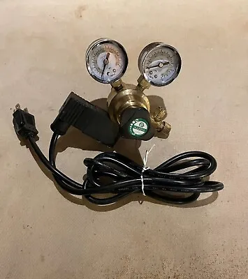 Premium AQUATEK Aquarium CO2 Regulator W/ Integrated Cool Touch Solenoid TESTED • $85