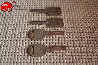 83-86 Chevy GMC Truck Ignition Door Spare Key Blanks Set Of 4 • $12.83