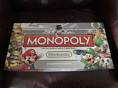Parker Brothers 2010 Nintendo Monopoly Collector's Edition 100% Complete In Box • $9.99