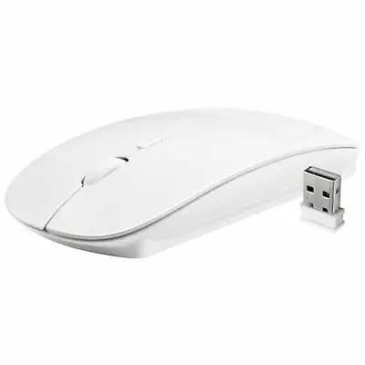 2.4 GHz Wireless Cordless Mouse Mice Scroll Optical For PC Computer Laptop + USB • £3.29