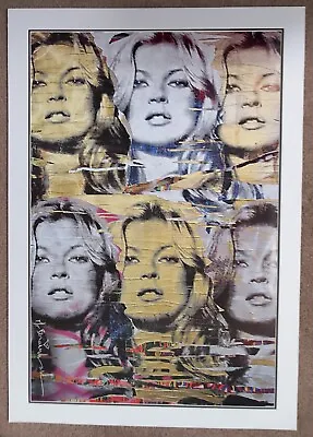 Mr Brainwash (1966-) Poster Print ‘kate Moss’ • £225