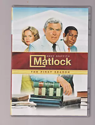 Matlock: The First Season (7 DVD Set 1986) Nice! • $8.98