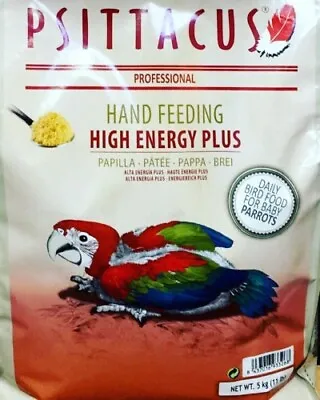 Psittacus High Energy Plus Hand Feeding  5kg • £79.95