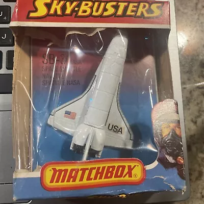 Lesney MATCHBOX SB3 1979 Sky Busters USA NASA SPACE SHUTTLE New Box Damaged • $6.99