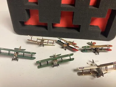 WINGS OF WAR GLORY LOT - 6 Planes With Foam Tray Setup For Magnetic Bases Lot W3 • $58.29