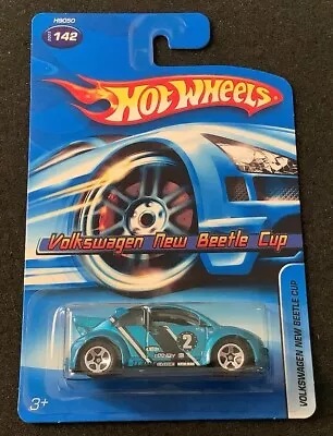 2005 Hot Wheels Volkswagen New Beetle Cup Blue • $0.99