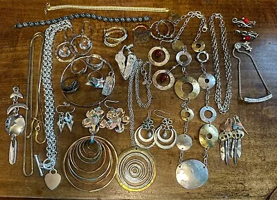 LOT OF STERLING SILVER 925 Designer Jewelry 332 Grams RLM Milor Relios PZ.. • $103.50