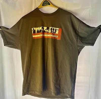 Vintage U2 Elevation Tour T Shirt Mens XL Band Concert Gray Y2K 2001 Tee  • $13.95