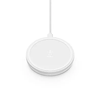 Genuine Belkin 10W Wireless Charger For Samsung/iPhone Qi Compatible F7U082auWHT • $26.99