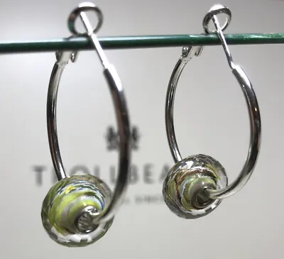 Trollbeads Quiet Landscape Faceted Glass Earrings • $111.90