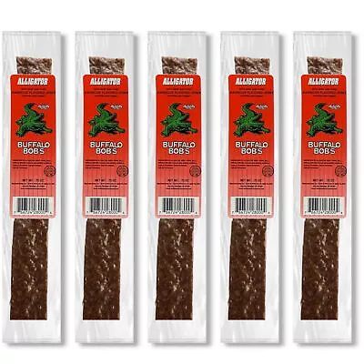 Wild Game Beef Jerky- Alligator BBQ Jerky 5 Pack • $27.26