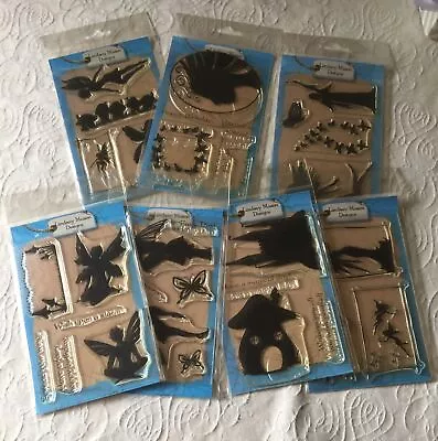 Lindsay Mason Designs Clear Stamps X 7 New Shop Soiled Packaging Rd Desc • £14