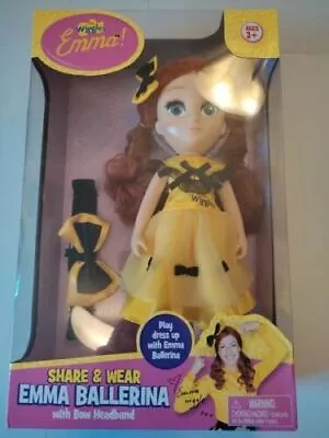 The Wiggles Action Figures - 35cm Emma Ballerina Doll With Bow Headband MISB  • $120