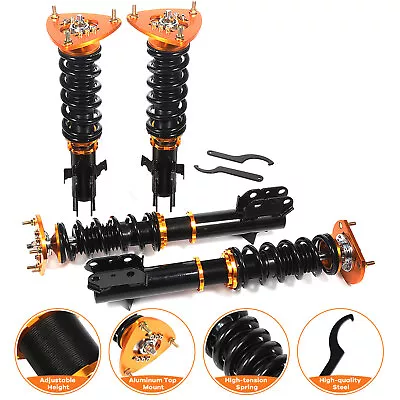 Coilovers For 1993-2001 Subaru WRX GC8 Adj Height Struts Suspension Springs Kits • $208.99