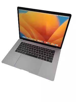 Apple MacBook Pro 15  2018 I7-8750H 2.2GHz 16GB RAM 256GB SSD Ventura Touchbar • $375