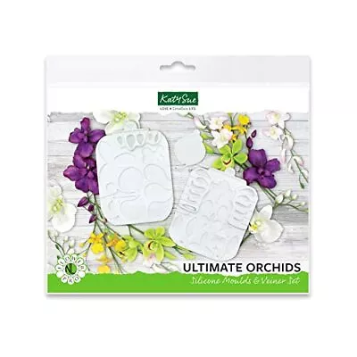 Flower Pro Ultimate Orchids Silicone Molds & Veiner Set - 2 Molds & 1 Veiner ... • $59.75