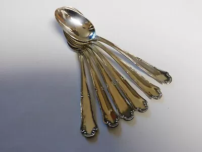 Vintage Italian Padova 800 Silve 6 Modern Dessert Demitasse Spoons • $49