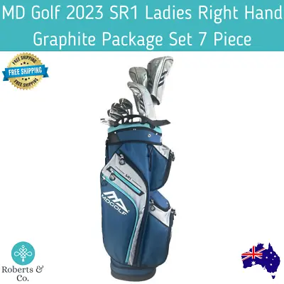 MD Golf 2023 SR1 Ladies Right Hand Graphite Package Set 7 Piece Golf Clubs Set • $726.33