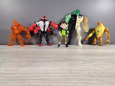 BEN 10 COLLECTIBLE LOT ACTION FIGURES  CREATURES Lot Of 5 • $21.99