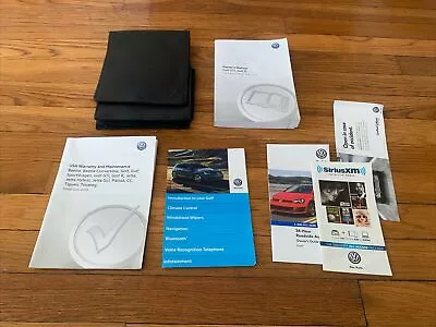 2016 Volkswagen Golf GTI Golf R Owners Manual With Case OEM Free Shipping • $35.50