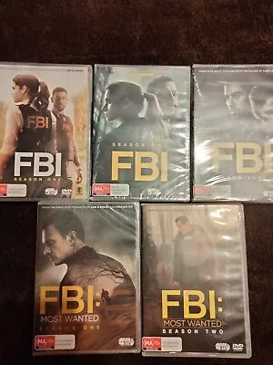 FBI Seasons 1-3 & FBI Most Wanted Seasons 1&2 • $54.99