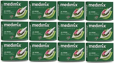 12 Soaps X Medimix Soaps 125g Big Bar- Ayurvedic 18 Herbs Soap • $26.06
