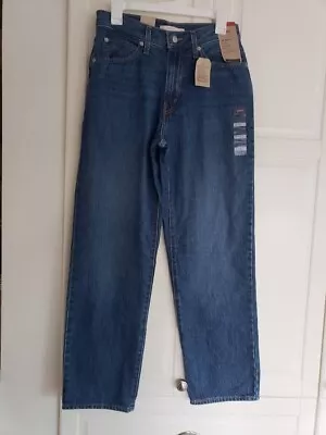 Levi's Women's Mid-Rise '94 Baggy Straight Jeans - Size 27 X 31 - NEW • $28.50