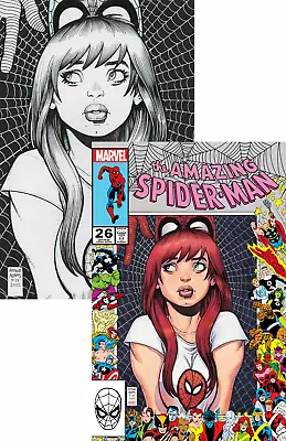 Amazing Spider-Man #26 Adams Mary Jane Exclusive Set Kamala Khan Ms Marvel Key • $49.99