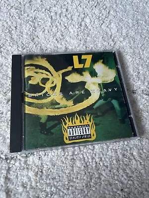 L7 : Bricks Are Heavy - 1992 CD - Grunge • £6.50