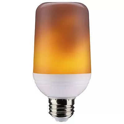 Satco S29806 Flame LED Bulb 120V 2.5W =25W Medium E26 T19 1600K Indoor Outdoor • $11.95