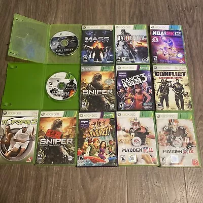 Xbox 360 Games Lot Bundle • $2.25