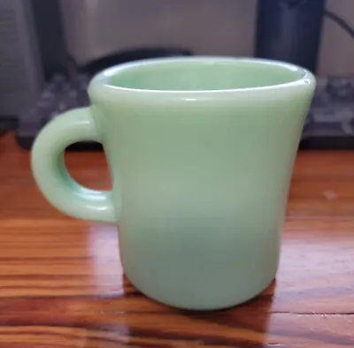 Jadeite Fire King Heavy C Handle Mug • $35