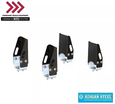 Adrian Steel 6UPK4B 6  Upright Kit 4-Pack Black • $193.95