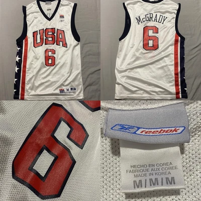 £59.99 • Buy Official BRAND NEW M 2003 #6 Tracy McGrady USA Basketball Jersey NBA  Dream Team
