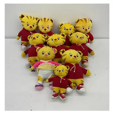 LOT Of 10 Daniel Tiger's Neighborhood Stuffed Animal Plush Toy Figures • $99