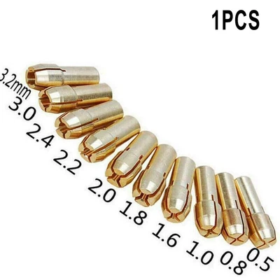 £3.78 • Buy Metal Drill Chuck 11pcs Bass BrassDrill Chuck Collet Bit Metal For Hardware