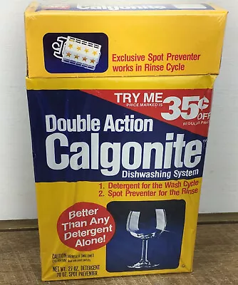 Vintage Calgonite Detergent Dish Washing Powder Soap Kitchen Box Movie Prop 80s  • $16.12