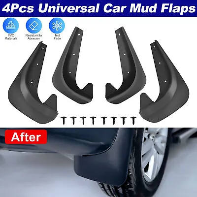 4Pcs Universal Car Mud Flaps Splash Guards For Front Rear Auto Car Accessories • $15.98