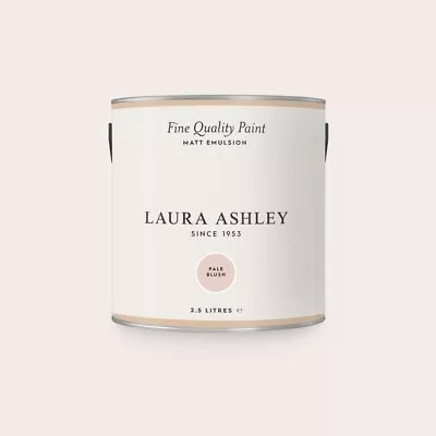 Laura Ashley Matt Emulsion Paint 2.5l Pale Blush - • £45.99