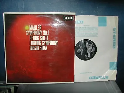 SXL 6113 Mahler Symphony 1 Solti LP N/B • £2.50