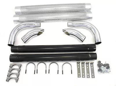 Patriot Exhaust Chrome Side Pipes - 70in • $514.45