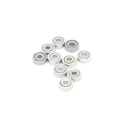 100pcs  1 X 3 X 1mm 681 Micro Shielded Deep Groove Ball Motor Toy Bearing • $17.91