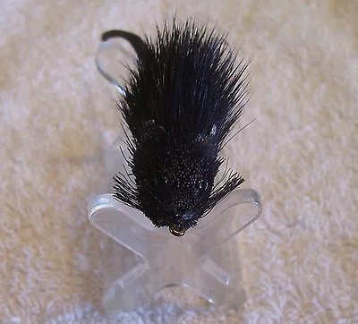 032324 Beautiful Unknown Hair Mouse  Lure  Fly  Weedless Black • $15