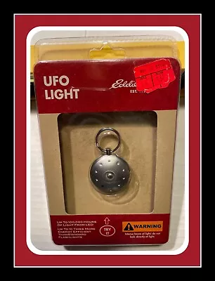 Eddie Bauer UFO LED Keychain Light! UP TO 100000 Hours! UFO Light NEW SEALED! • $19.98