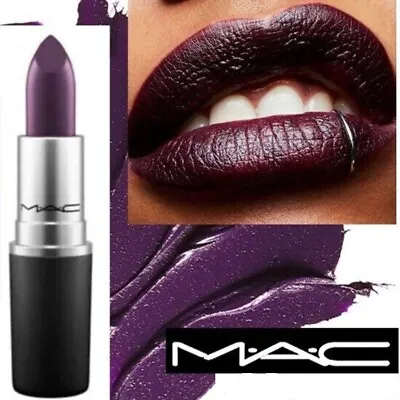 MAC Satin Lipstick 805 CYBER Shade Lipstick Full Size 0.10 Oz NIB • $28.50