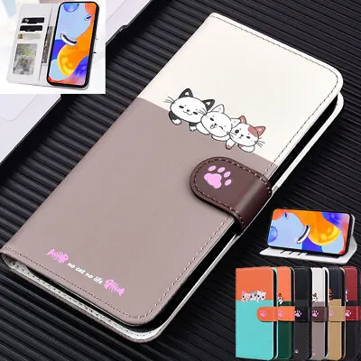 Fr Xiaomi 13 12C Redmi Note 12 11 10 9 Pro Magnetic Case Wallet Flip Stand Cover • $12.69