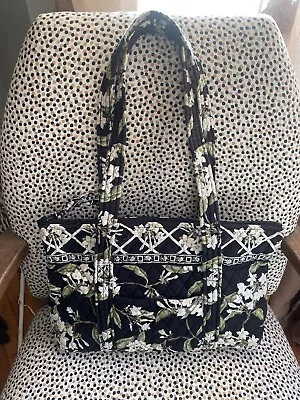 Vera Bradley Jasmine Print Villager Tote Handbag Retired. EUC • $18.88