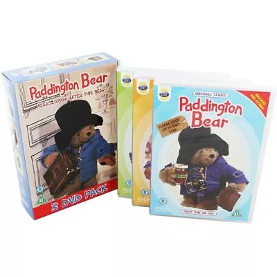 Paddington Bear - Please Look After This Bear 3 DVD Set - Brand New &  Sealed • £7.95