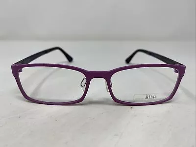 Bliss Spectacles BI-IN3001 C160 52-17-135 Violet Full Rim Eyeglasses Frame RO92 • $40