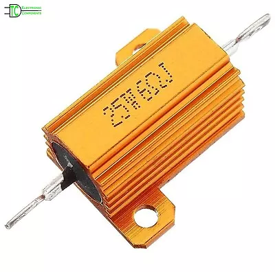 25W RX24 Aluminium Wire Wound Power Resistors 5% J 0.01 To 30K Ohm • £3.69